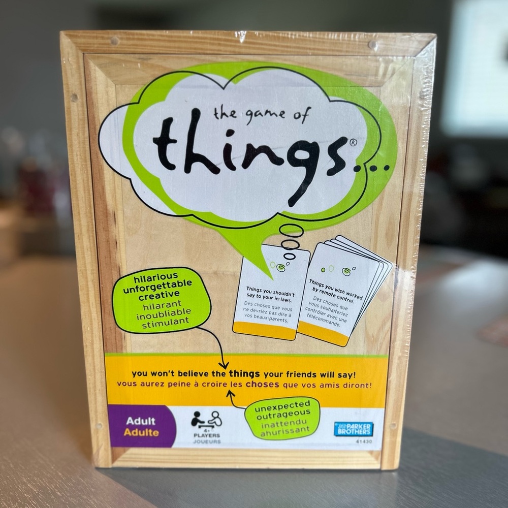 NWT “The Game of Things” Party Game